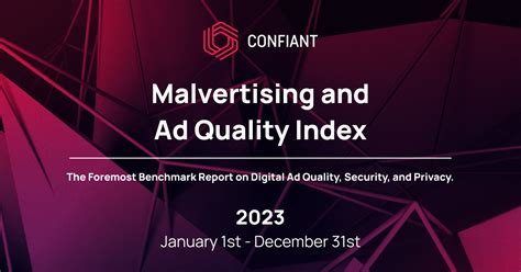 adsecure's monthly malvertising and ad quality report|Confiant 2023 Annual Malvertising and Ad Quality Index is Online.